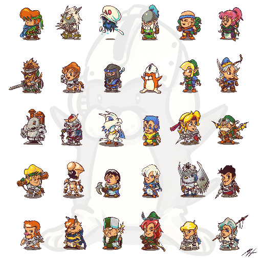 All 30 Shining Force Characters | richtaur